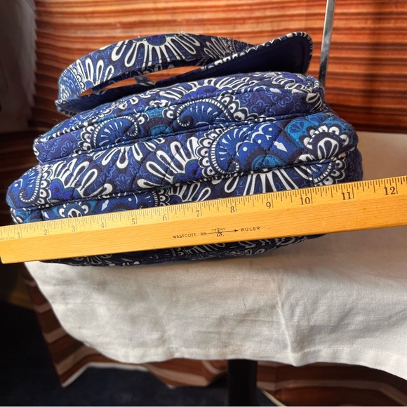 Vera Bradley Bohemian Messenger Adjustable Crossbody Bag, zip close and magnetic - Picture 12 of 16